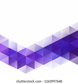 Purple Grid Mosaic Background, Creative Design Templates
