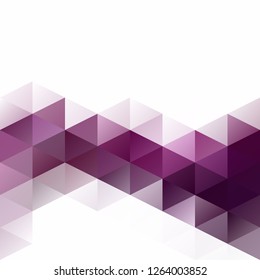 Purple Grid Mosaic Background, Creative Design Templates
