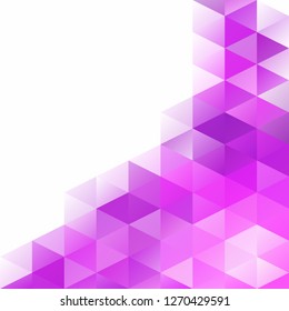 Purple Grid Mosaic Background, Creative Design Templates
