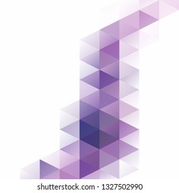 Purple Grid Mosaic Background, Creative Design Templates