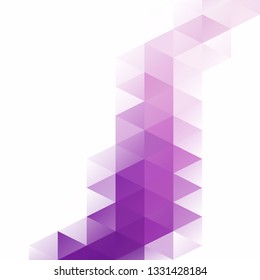 Purple Grid Mosaic Background, Creative Design Templates