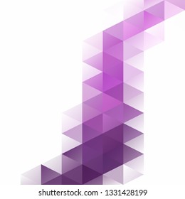 Purple Grid Mosaic Background, Creative Design Templates