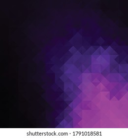 Fondo de mosaico de cuadrícula púrpura, plantillas de diseño creativas