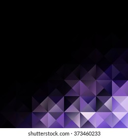 Purple Grid Mosaic Background, Creative Design Templates