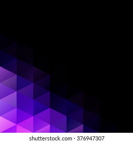 Purple Grid Mosaic Background, Creative Design Templates