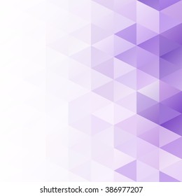 Purple Grid Mosaic Background, Creative Design Templates