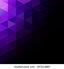 Purple Grid Mosaic Background, Creative Design Templates
