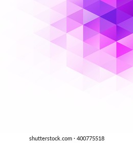 Purple Grid Mosaic Background, Creative Design Templates