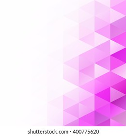 Purple Grid Mosaic Background, Creative Design Templates