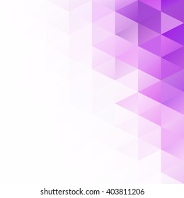 Purple Grid Mosaic Background, Creative Design Templates