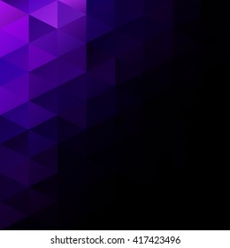 Purple Grid Mosaic Background, Creative Design Templates