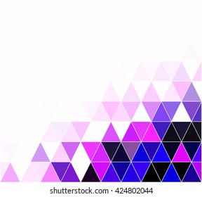 Purple Grid Mosaic Background, Creative Design Templates