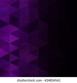 Purple Grid Mosaic Background, Creative Design Templates