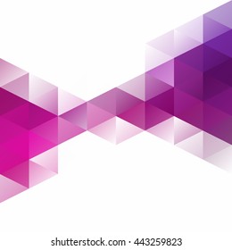 Purple Grid Mosaic Background, Creative Design Templates