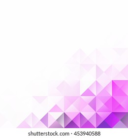 Purple Grid Mosaic Background, Creative Design Templates