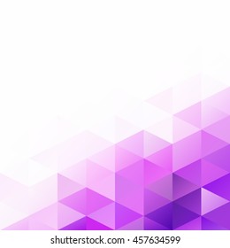 Purple Grid Mosaic Background, Creative Design Templates