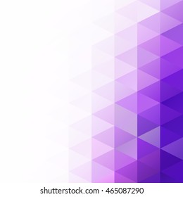 Purple Grid Mosaic Background, Creative Design Templates