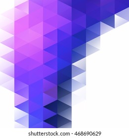 Purple Grid Mosaic Background, Creative Design Templates