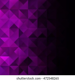 Purple Grid Mosaic Background, Creative Design Templates
