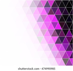 Purple Grid Mosaic Background, Creative Design Templates