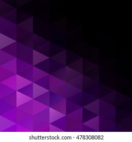 Purple Grid Mosaic Background, Creative Design Templates