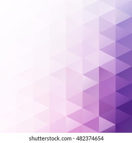 Purple Grid Mosaic Background, Creative Design Templates