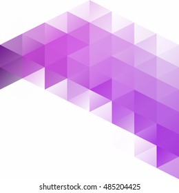 Purple Grid Mosaic Background, Creative Design Templates