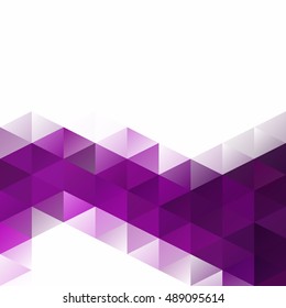 Purple Grid Mosaic Background, Creative Design Templates