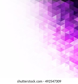 Purple Grid Mosaic Background, Creative Design Templates