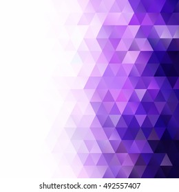 Purple Grid Mosaic Background, Creative Design Templates