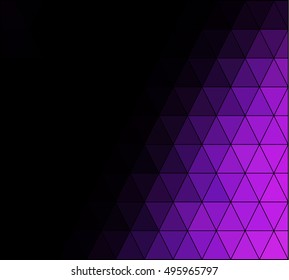 Purple Grid Mosaic Background, Creative Design Templates