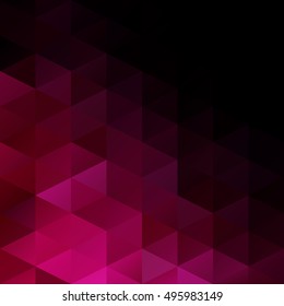 Purple Grid Mosaic Background, Creative Design Templates