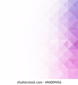 Purple Grid Mosaic Background, Creative Design Templates