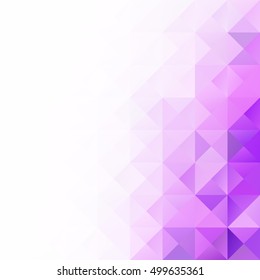 Purple Grid Mosaic Background, Creative Design Templates