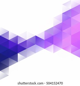 Purple Grid Mosaic Background, Creative Design Templates