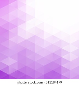 Purple Grid Mosaic Background, Creative Design Templates