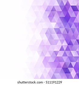 Purple Grid Mosaic Background, Creative Design Templates