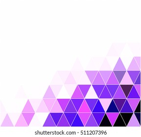 Purple Grid Mosaic Background, Creative Design Templates