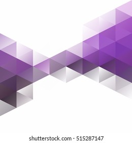 Purple Grid Mosaic Background, Creative Design Templates