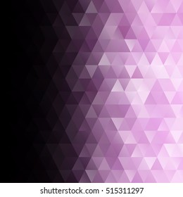 Purple Grid Mosaic Background, Creative Design Templates