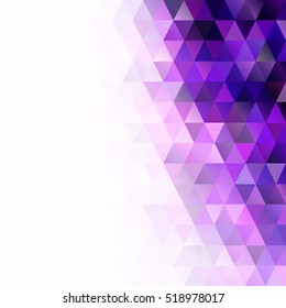 Purple Grid Mosaic Background, Creative Design Templates