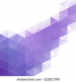 Purple Grid Mosaic Background, Creative Design Templates