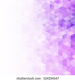 Purple Grid Mosaic Background, Creative Design Templates