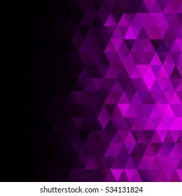Purple Grid Mosaic Background, Creative Design Templates