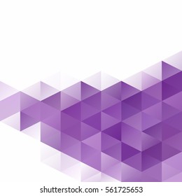 Purple Grid Mosaic Background, Creative Design Templates