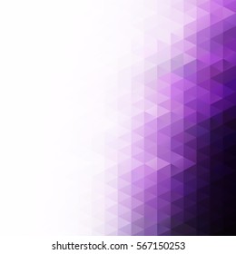 Purple Grid Mosaic Background, Creative Design Templates