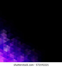 Purple Grid Mosaic Background, Creative Design Templates