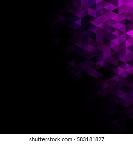 Purple Grid Mosaic Background, Creative Design Templates