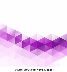 Purple Grid Mosaic Background, Creative Design Templates
