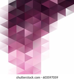 Purple Grid Mosaic Background, Creative Design Templates